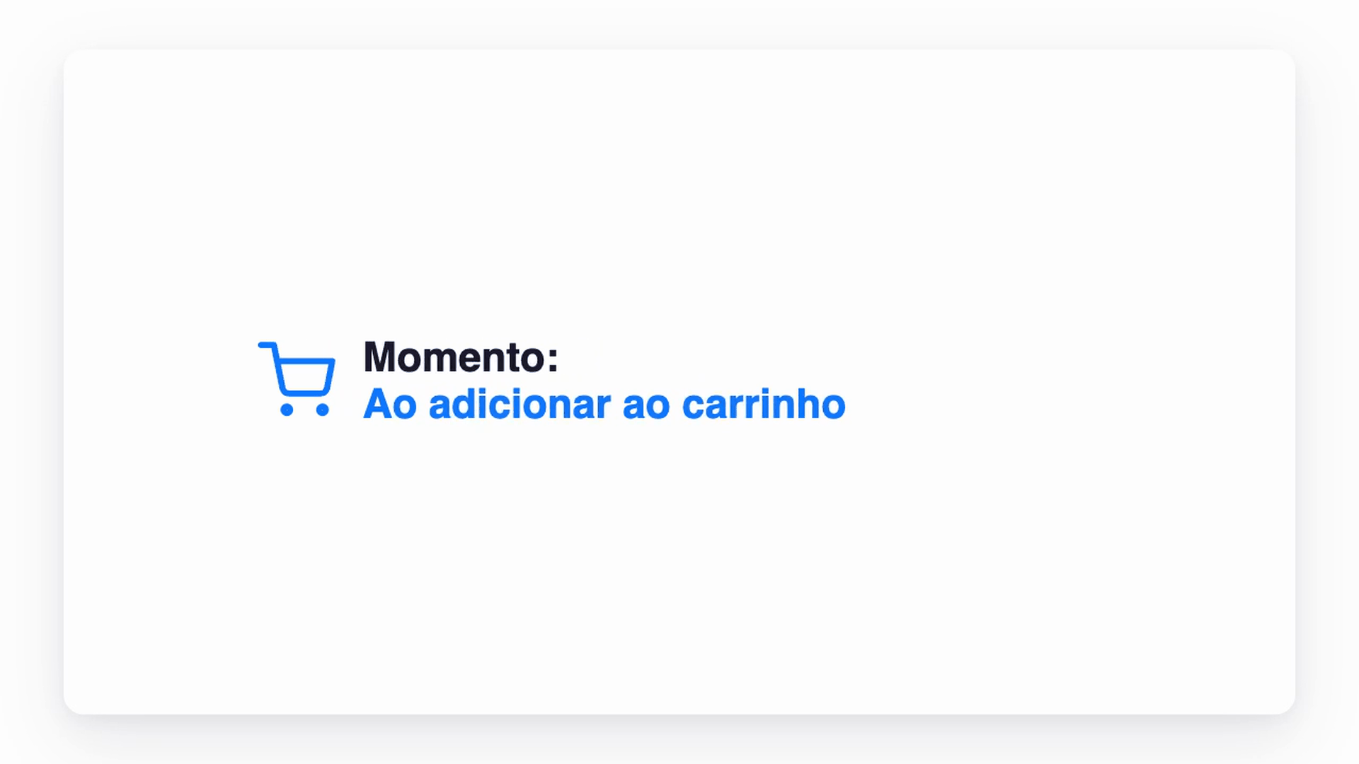 Prévia de Ao adicionar ao carrinho com uma recomendação da CrossUp