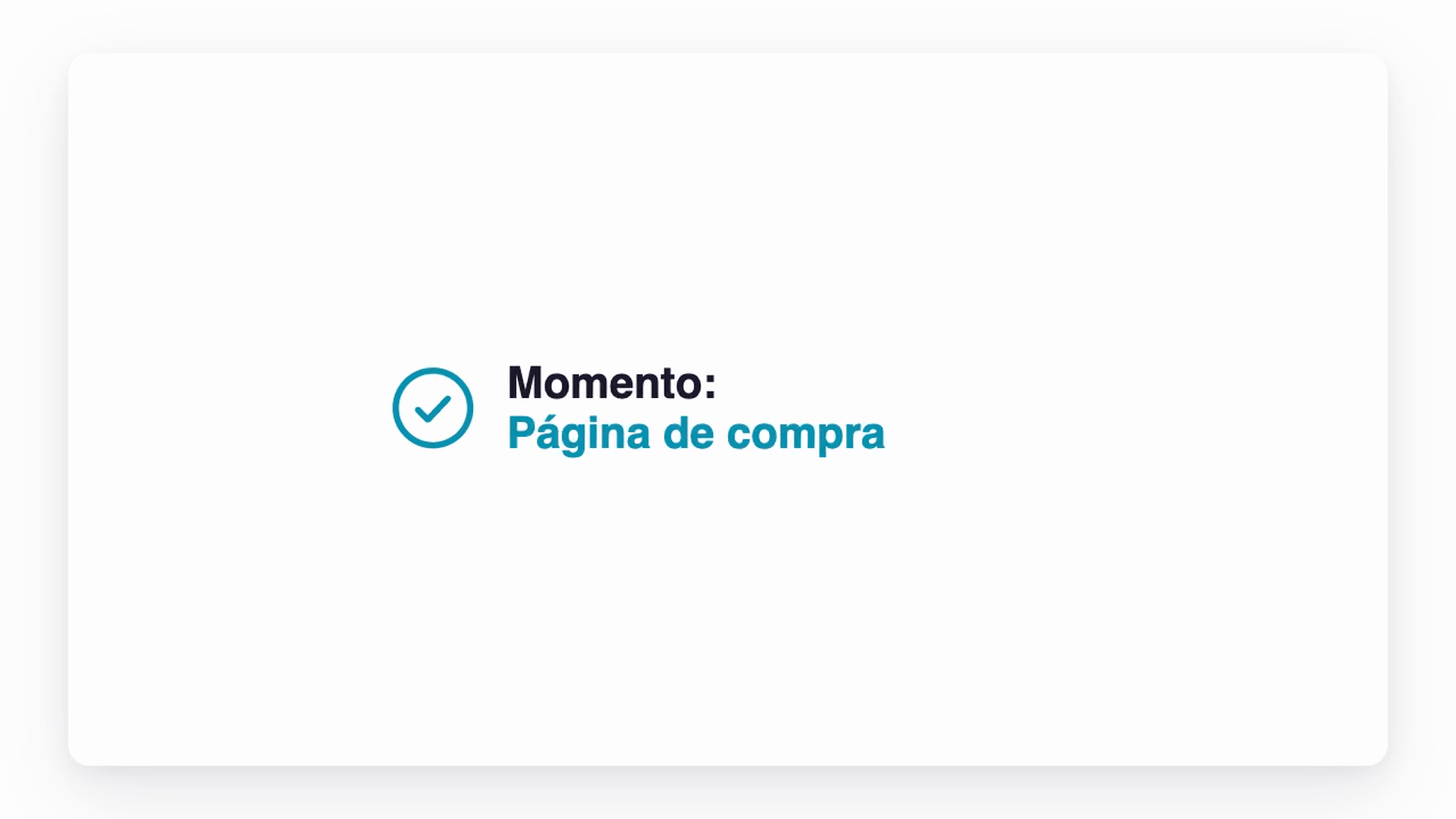 Prévia de Página de compra com uma recomendação da CrossUp